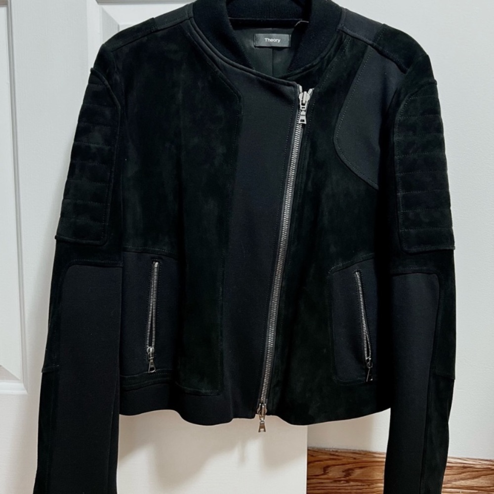 Theory Leather jacket like new
